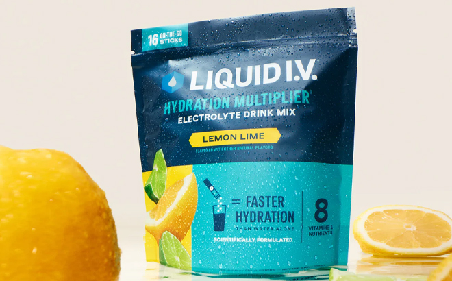 Liquid I V Hydration Multiplier 16 Pack in Lemon Lime