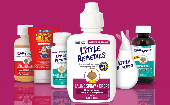 Little Remedies 6 Piece New Baby Essentials Kit