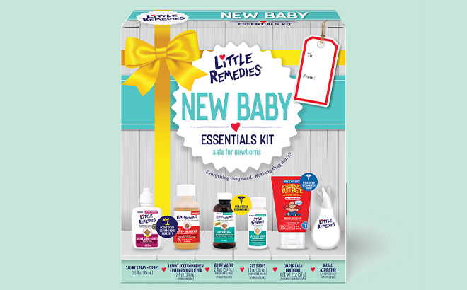 Little Remedies New Baby Essentials Kit