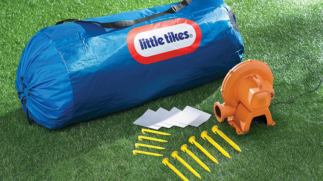 Little Tikes Jump n Slide Blower Stakes and Bag