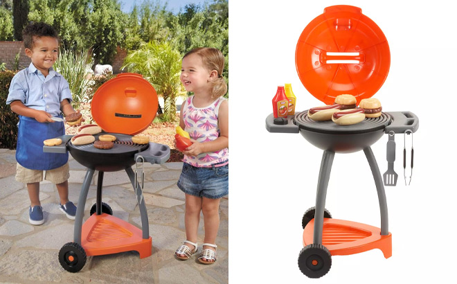 Little Tikes Sizzle and Serve Grill Kitchen Playset