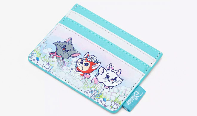 Loungefly Disney Cats Flower Field Cardholder