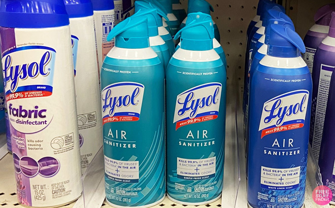 Lysol Air Sanitizer Sprays 10oz