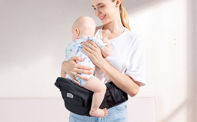 MOMTORY Hip Seat Carrier with Adjustable Strap