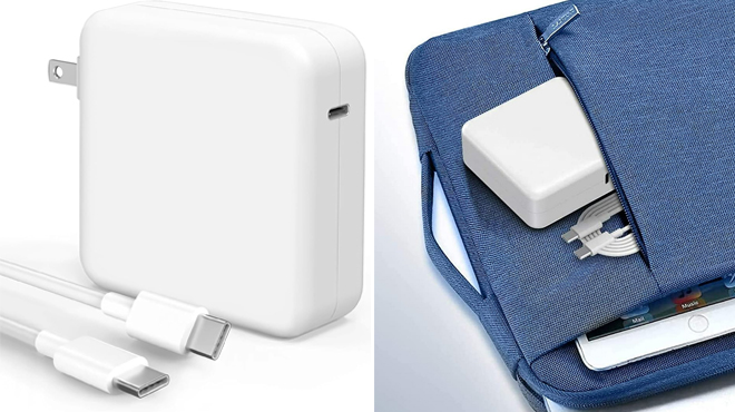MacBook Pro Charger in White Color