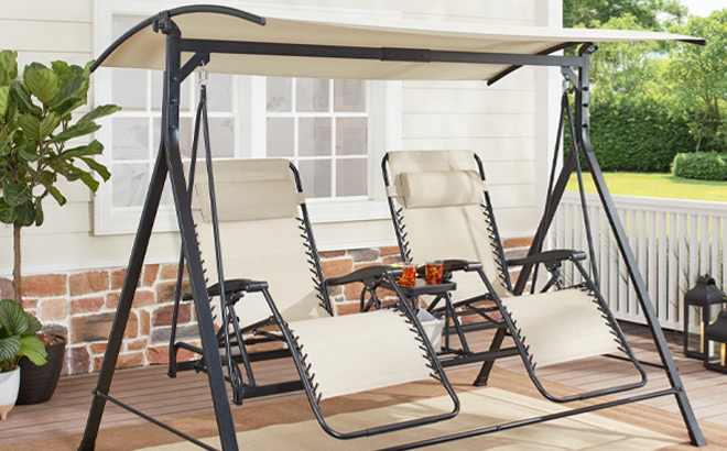 Mainstays 2 Seat Swing with Canopy