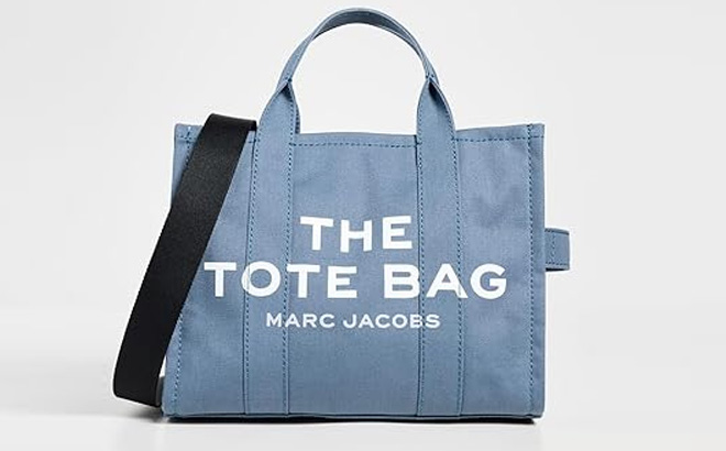 Marc Jacobs The Woven Medium Tote Bag in Blue Shadow