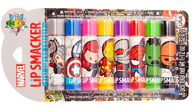 Marvel Lip Smacker Lip Balm 8 ct