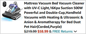 Mattress Vacuum Bed Vacuum Cleaner Screenshot