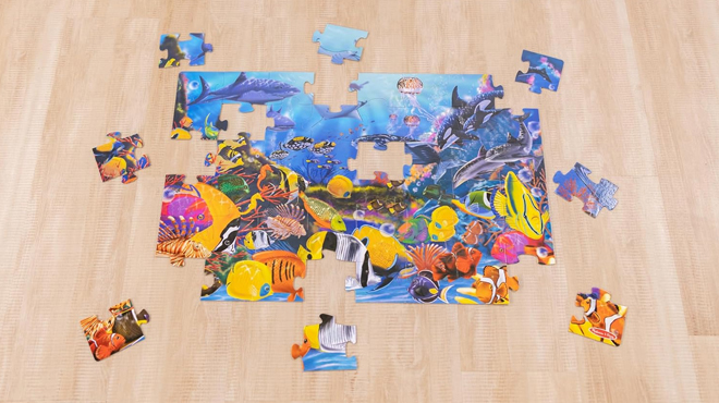 Melissa Doug Underwater Ocean Floor Puzzle