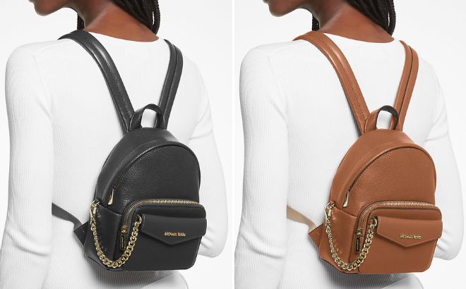 Michael Kors Maisie Extra Small Pebbled Leather 2 in 1 Backpack