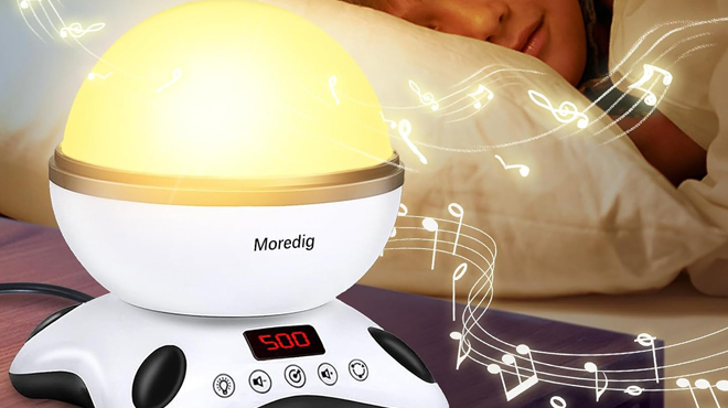 Moredig Kids Night Light Projector