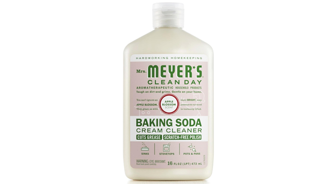 Mrs Meyers Clean Day Baking Soda Cream Cleaner Apple Blossom Scent