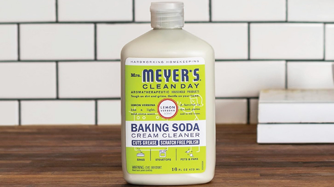 Mrs Meyers Clean Day Baking Soda Cream Cleaner Lemon Verbena