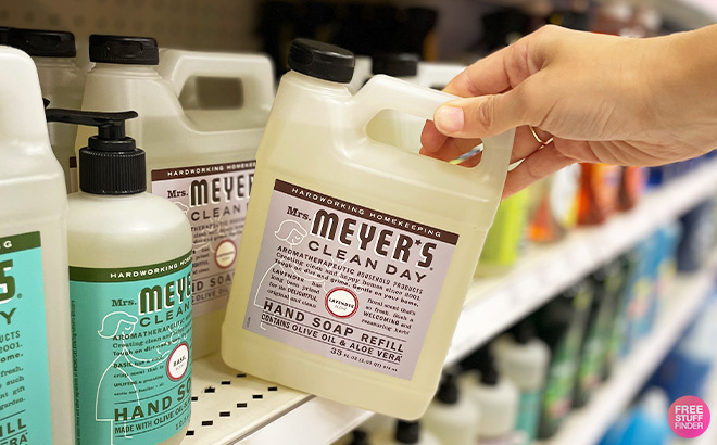 Mrs Meyers Clean Day Liquid Hand Soap Refill in Lavender Scent