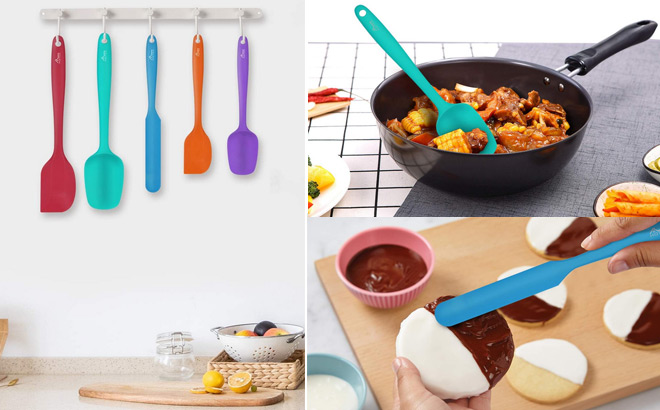 Multicolor Spatula Set