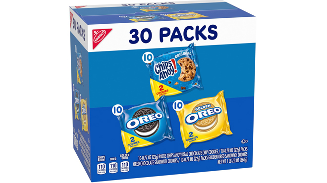 Nabisco Sweet Treats Cookie Variety Pack 30 Count