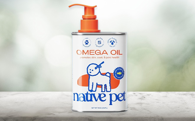 Native Pet Omega 3 Fish Oil