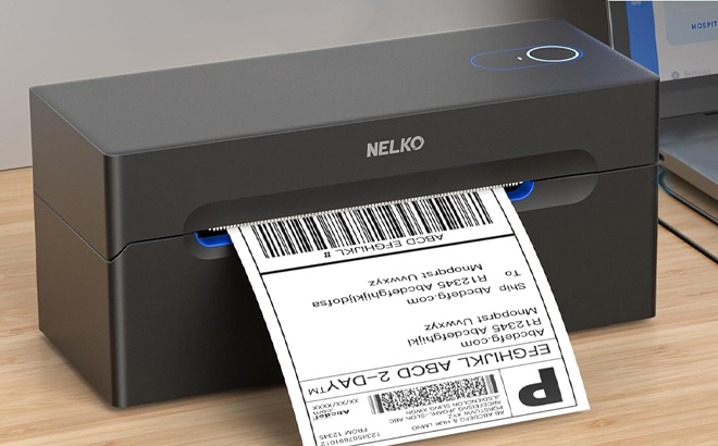 Nelko Bluetooth Thermal Shipping Label Printer 1