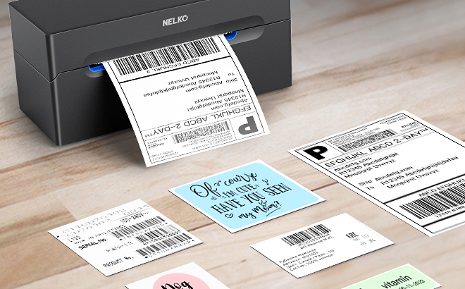 Nelko Bluetooth Thermal Shipping Label Printer