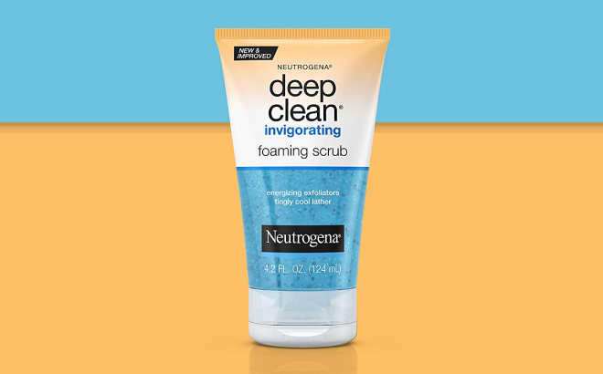 Neutrogena Deep Clean Invigorating Foaming Facial Scrub