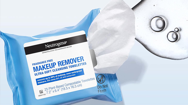 Neutrogena Makeup Remover Face Wipes 50 Count