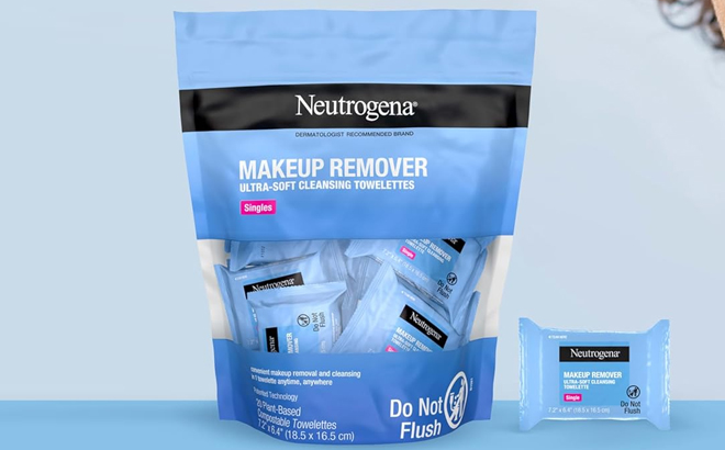 Neutrogena Makeup Remover Wipes Singles 20 Pack