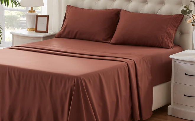 NexHome 4 Piece Full Size Sheet Set