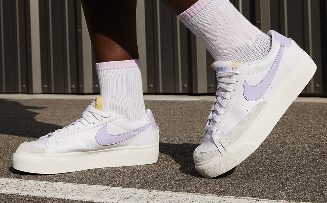 Nike Blazer Low Platform Womens Shoes