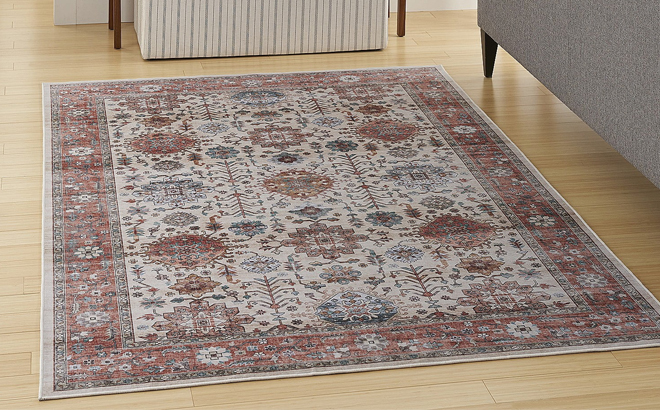 Nourison 5x7 Fulton Vintage Area Rug