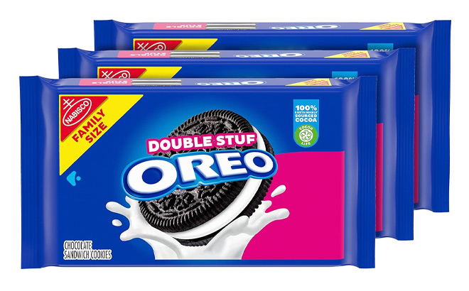 OREO Double Stuf Chocolate Sandwich Cookies