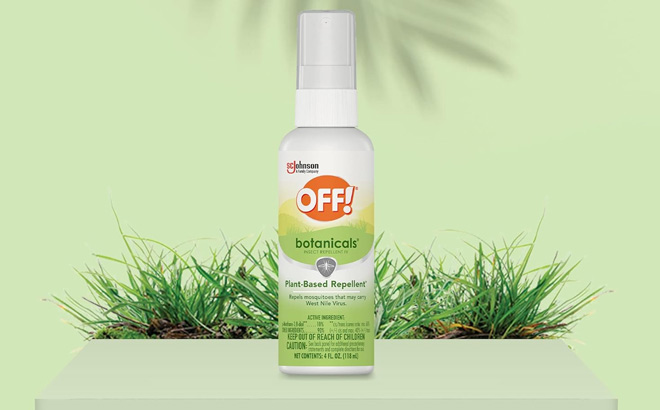 Off Botanicals Insect Repellent on the Table