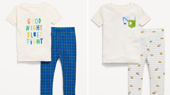 Old Navy Baby & Toddler Snug-Fit Graphic Pajama Set