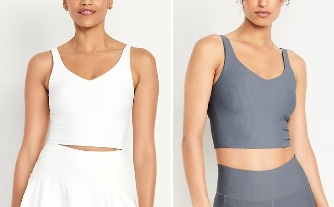 Old Navy PowerSoft Longline Sports Bra