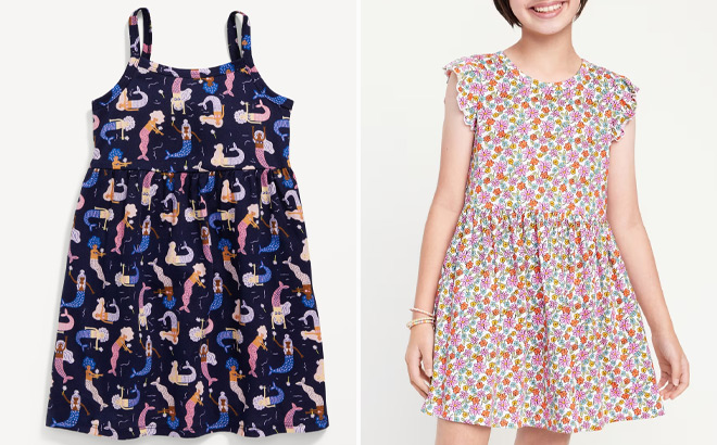 Old Navy Toddler Fit and Flare Dress 