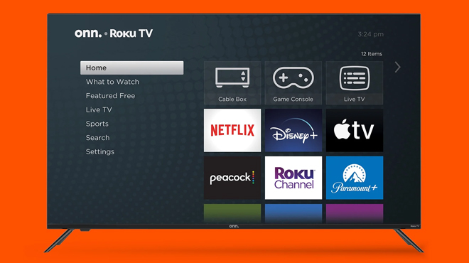 Onn 70 Inch 4k LED Roku Smart TV