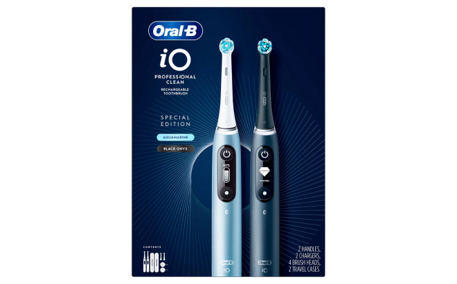 Oral B iO Series 7 Electric Toothbrush 2 Pack