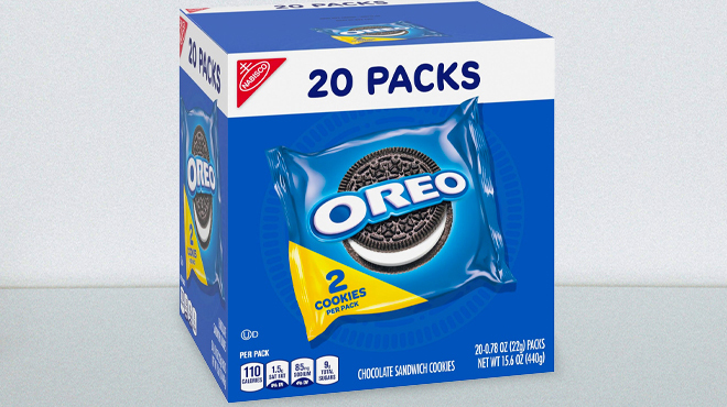 Oreo Chocolate Sandwich Cookies 20 Pack