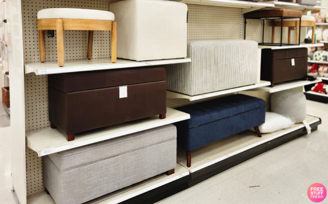 Ottoman Storage Organizers Overview at Wayfair