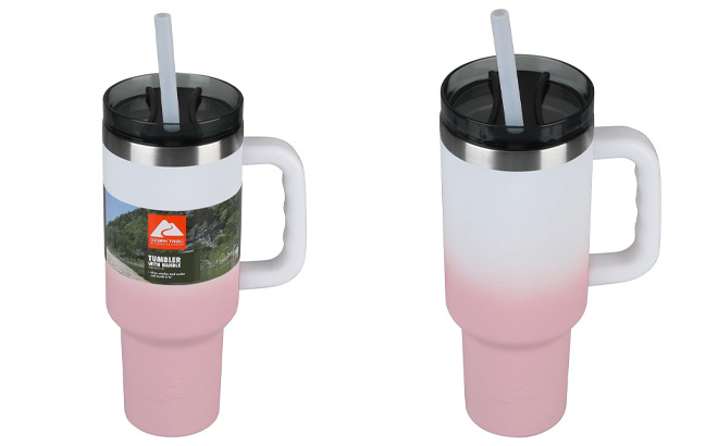 Ozark Trail 40 Ounce Steel Tumbler on a White Background