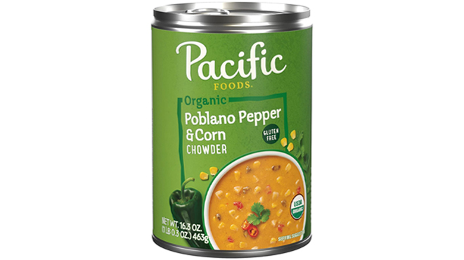 Pacific Foods Organic Poblano Pepper and Corn Chowder