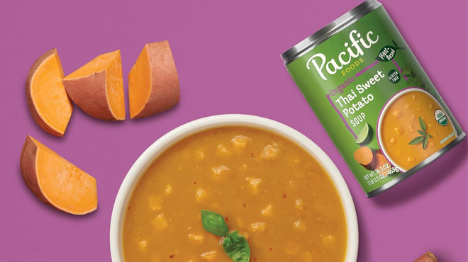 Pacific Foods Plant Based Thai Sweet Potato Soup