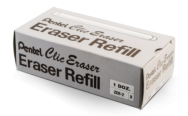 Pentel 6 Count Refill Erasers