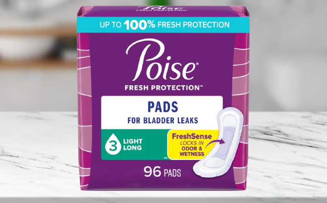 Poise Incontinence Pads