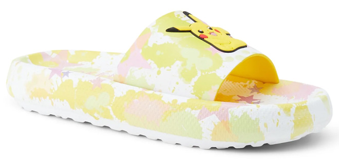 Pokemon Little and Big Girls Slide Sandals