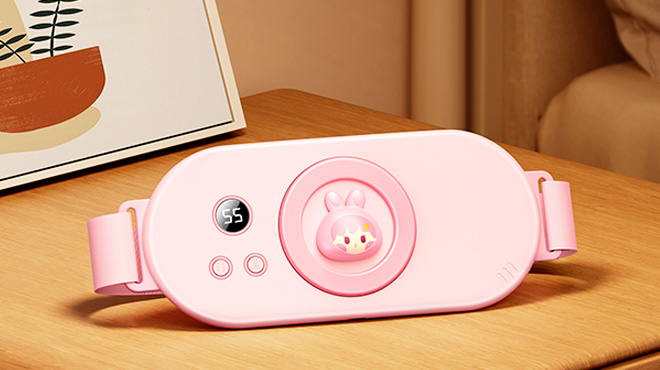Portable Heating Pad Pink