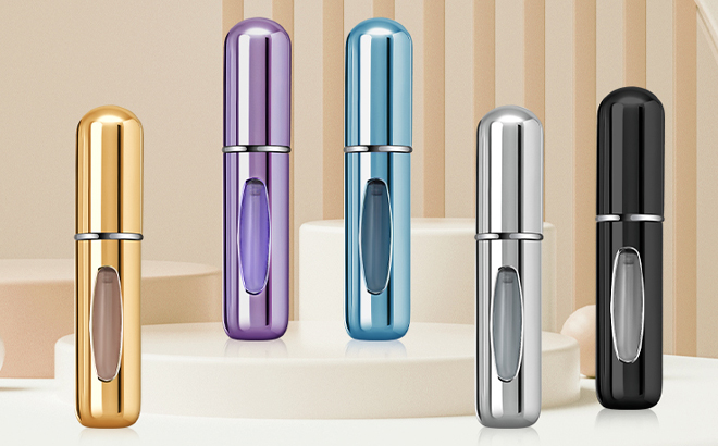 Portable Mini Refillable Perfume Bottles