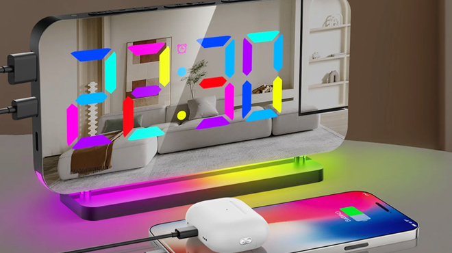 Projection Alarm Clock