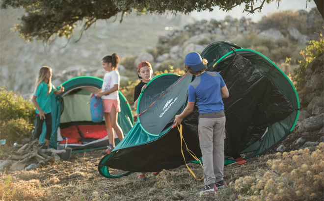 Quechua2 Second Pop Up Portable Outdoor Camping Tent