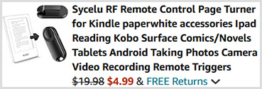 RF Remote Control Page Turner Screenshot